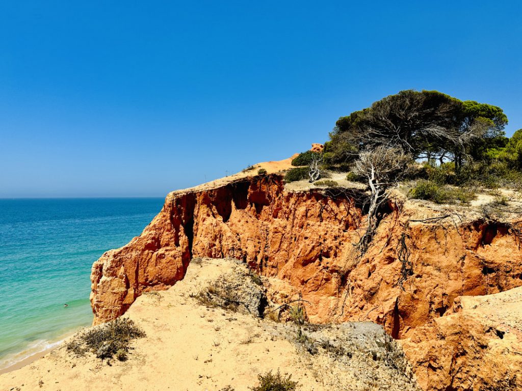 Algarve Stränden und Klippen